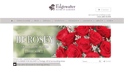 Desktop Screenshot of edgewaterhomeandgardenflorist.com